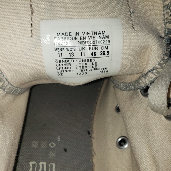 CONVERSE Chuck Taylor All Star Low Sneakers Ox Gray Women's Size 13 - Picture 7 of 9